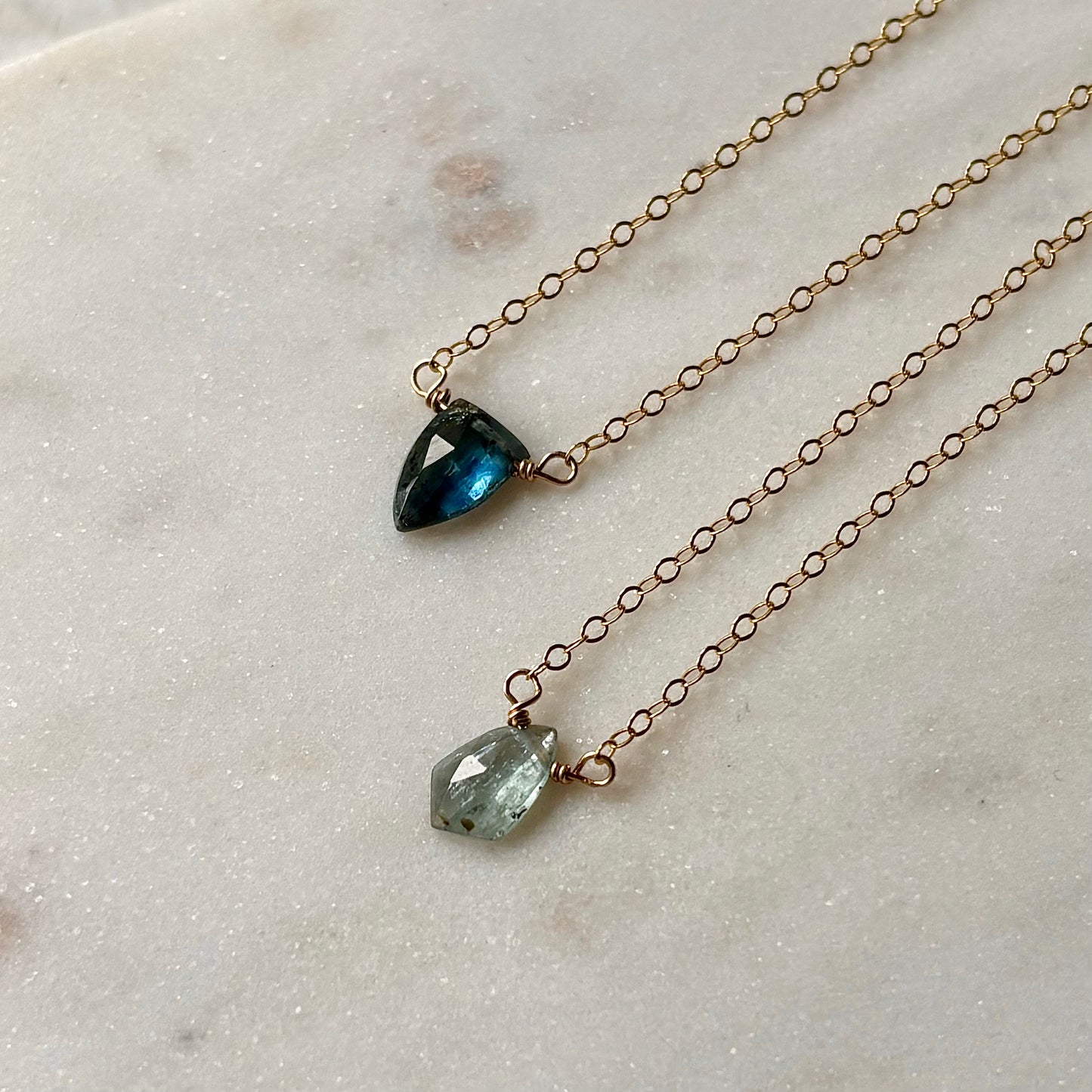 Kyanite Gemdrop Necklace