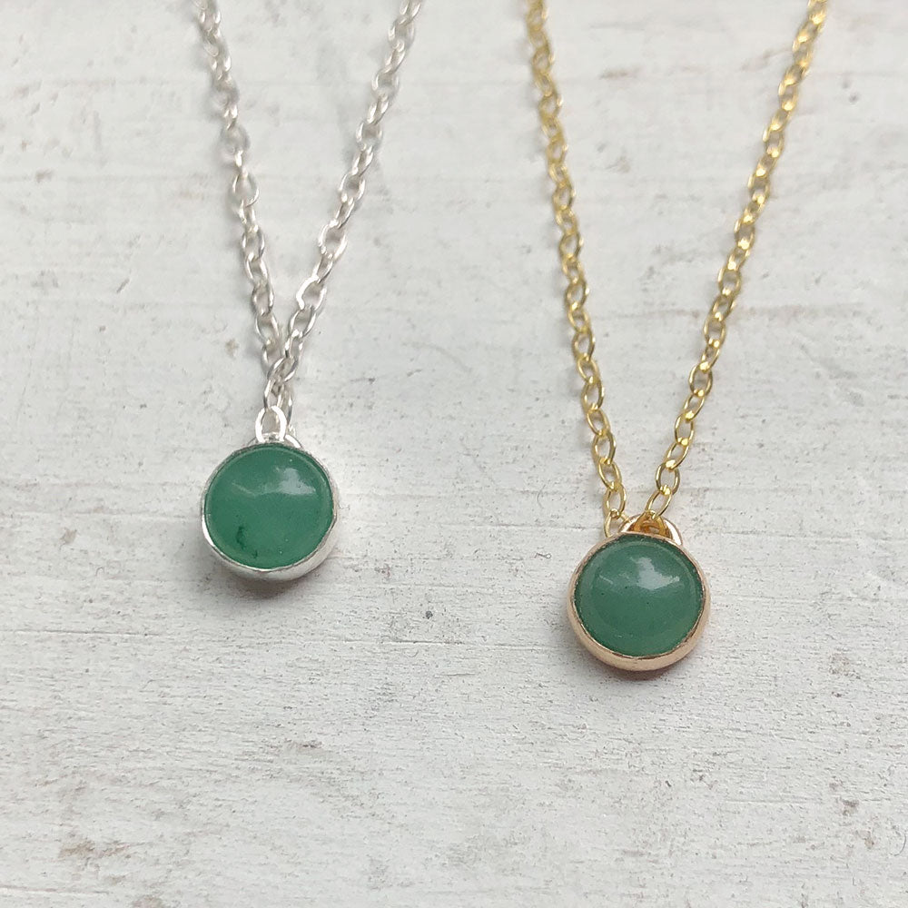 Petite Aventurine Necklace