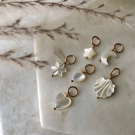 Mother of Pearl Charms