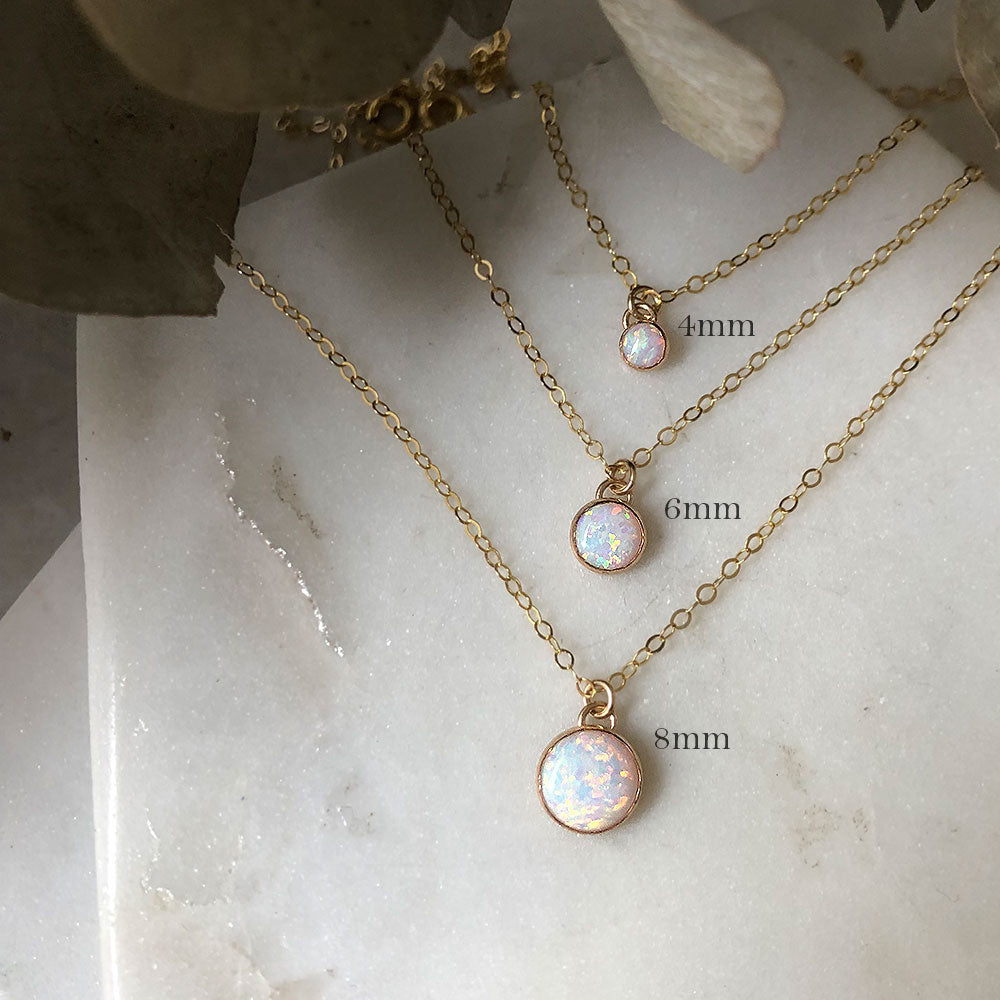 Mini Opal Necklace