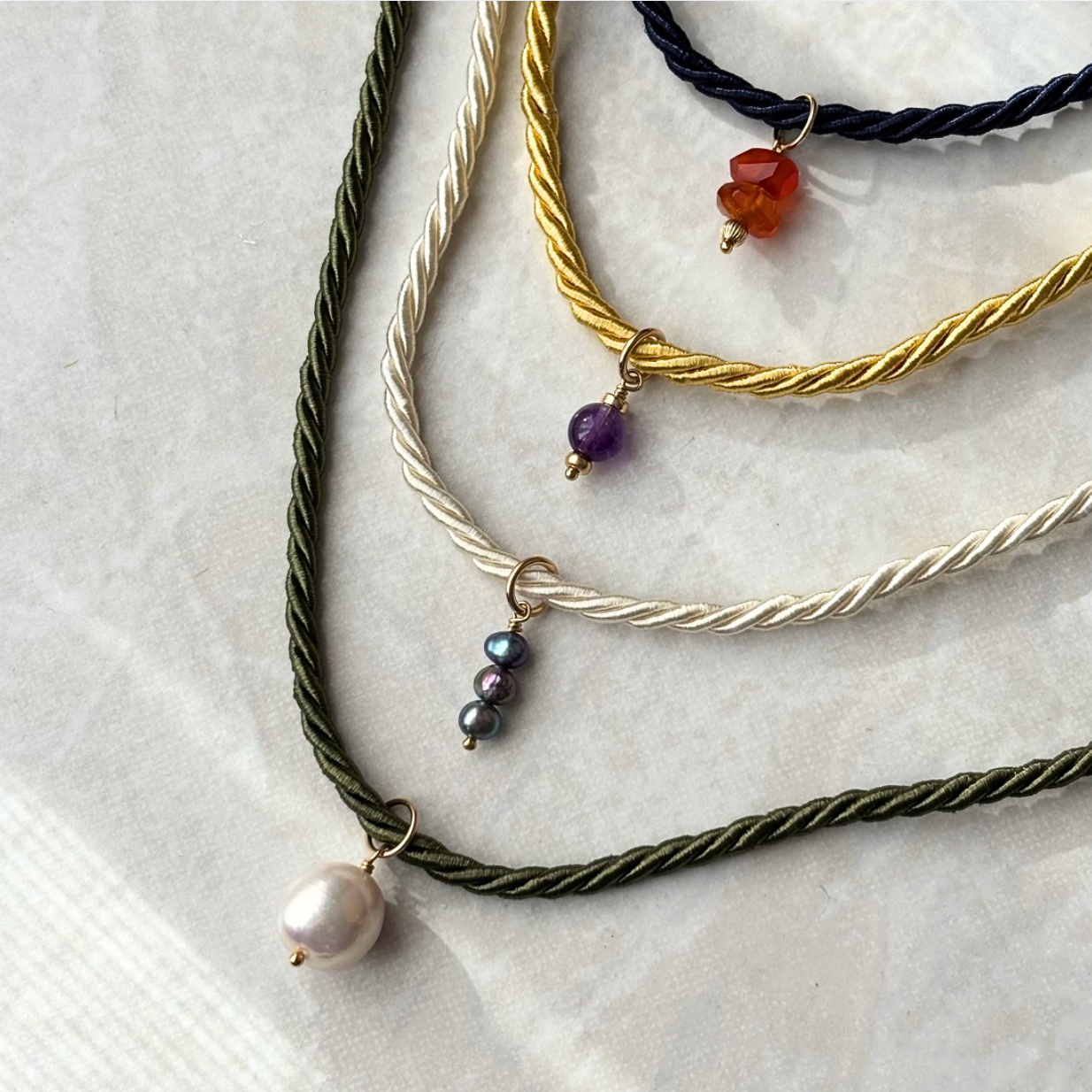 Oversized Pearl Charm