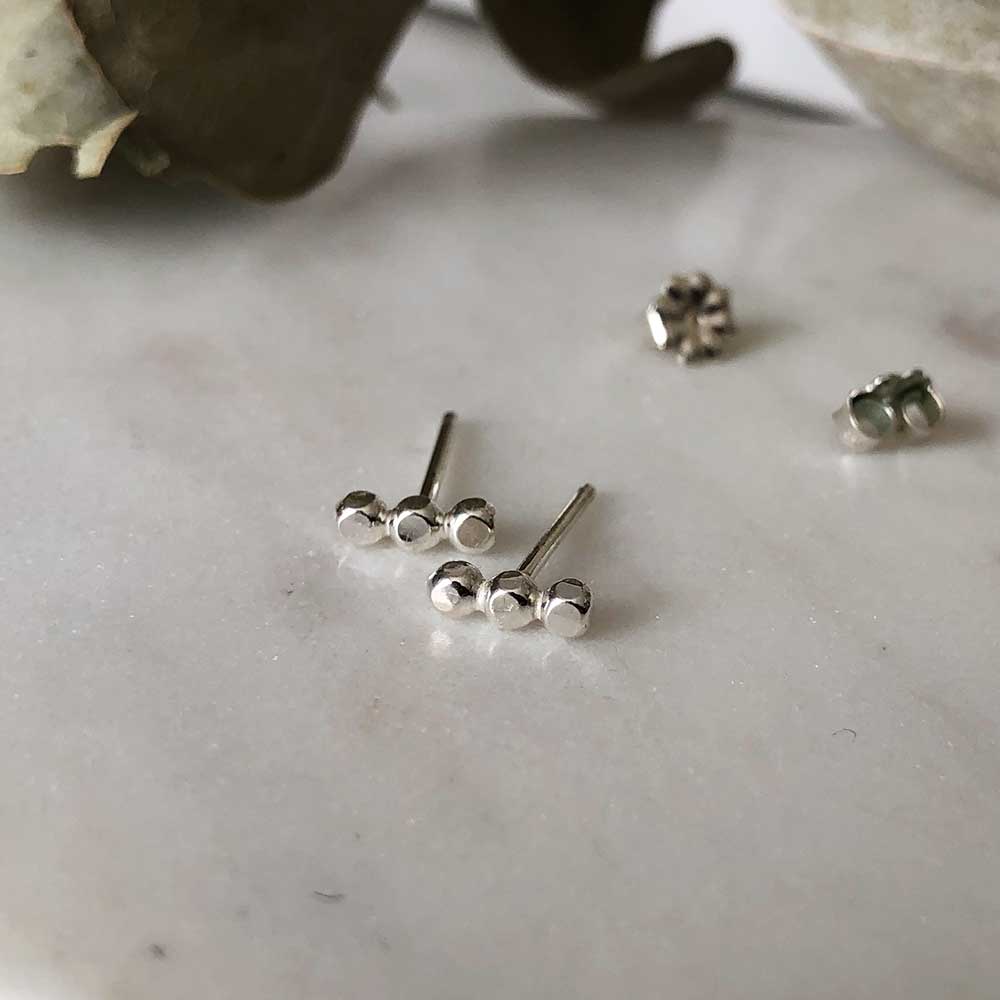 Prism Bar Stud Earrings