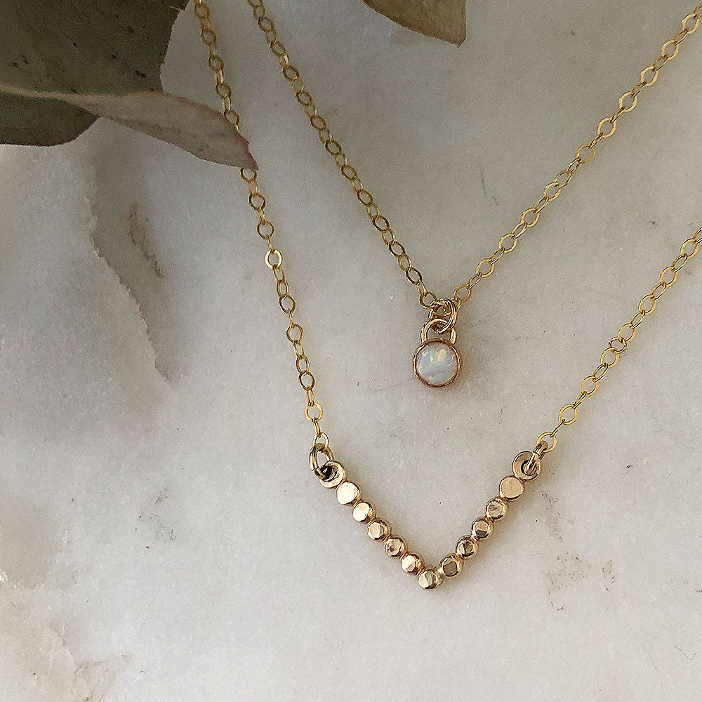 Mini Opal Necklace