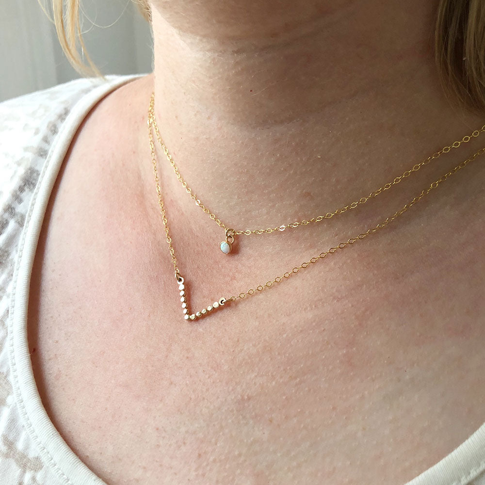 Mini Opal Necklace