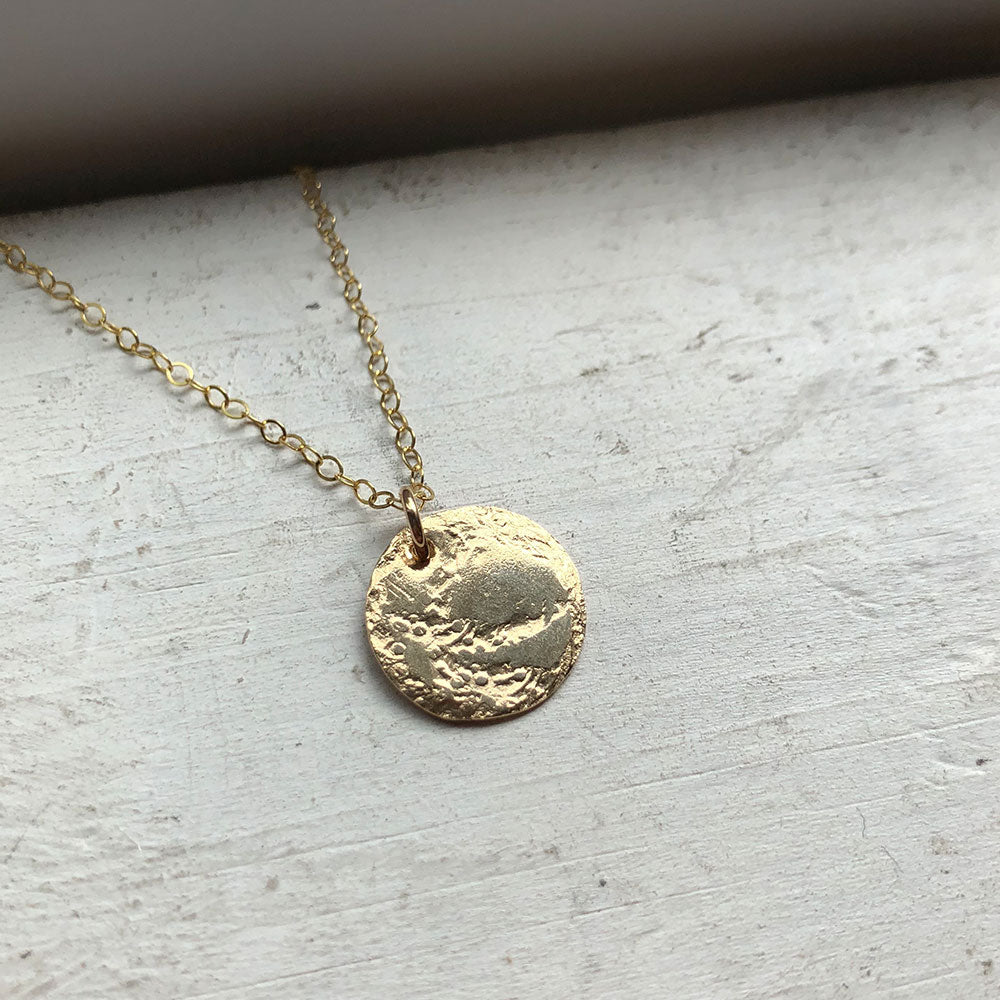 Stardust Medallion Necklace