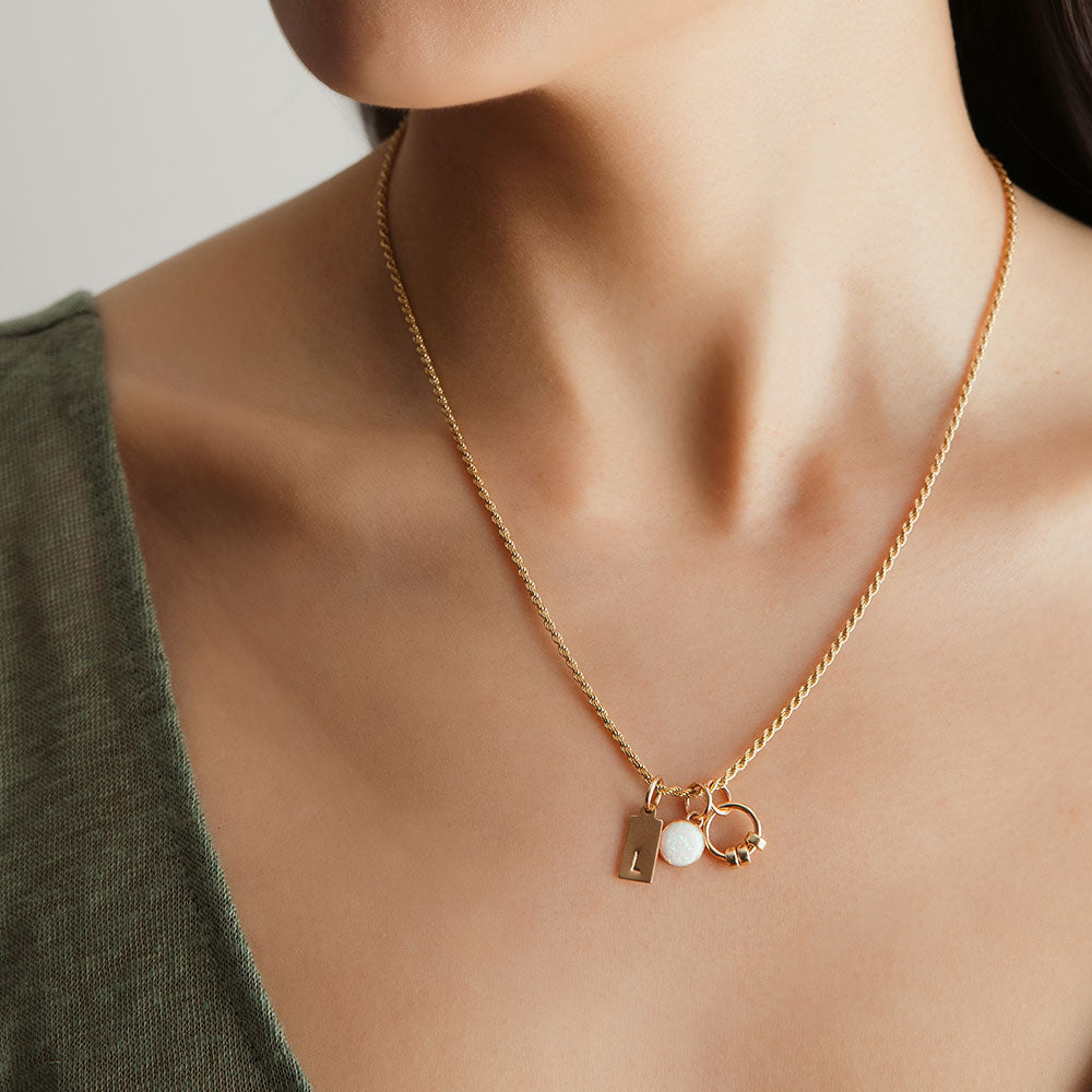 strut jewelry minimalist birthstone charm large 14k gold fill