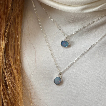 Australian Opal Necklace - Single