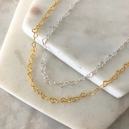 Heart Chain Necklace
