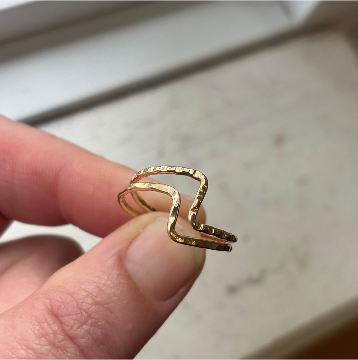 ZIG ZAG STACKING RING CLASS / Thursday Nov 12th / 6pm-8pm / Make two zig zag stacking rings