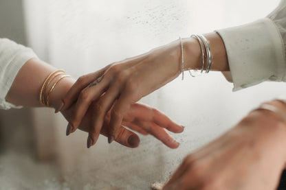 Faceted Cuff Bracelet