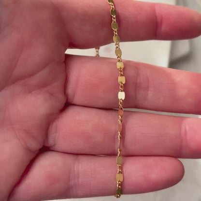 Reflection Chain Bracelet