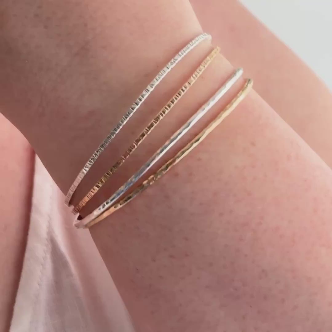 Hammered Cuff Bracelet – Strut Jewelry