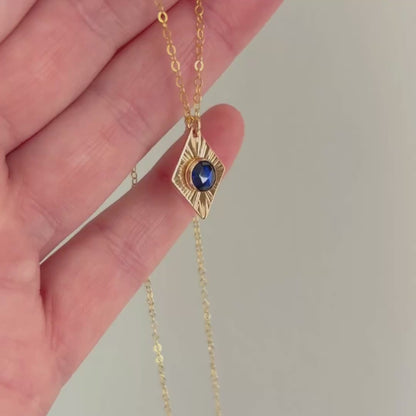 Harlequin Birthstone Necklace