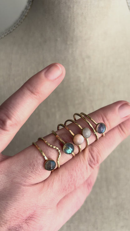 CLEARANCE - Gemstone & Band Rings - Size 8/8.25/8.5/8.75/9.5