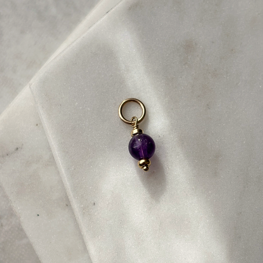 Amethyst Charm