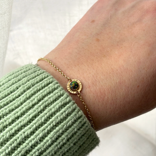 Aura Birthstone Bracelet - Medium
