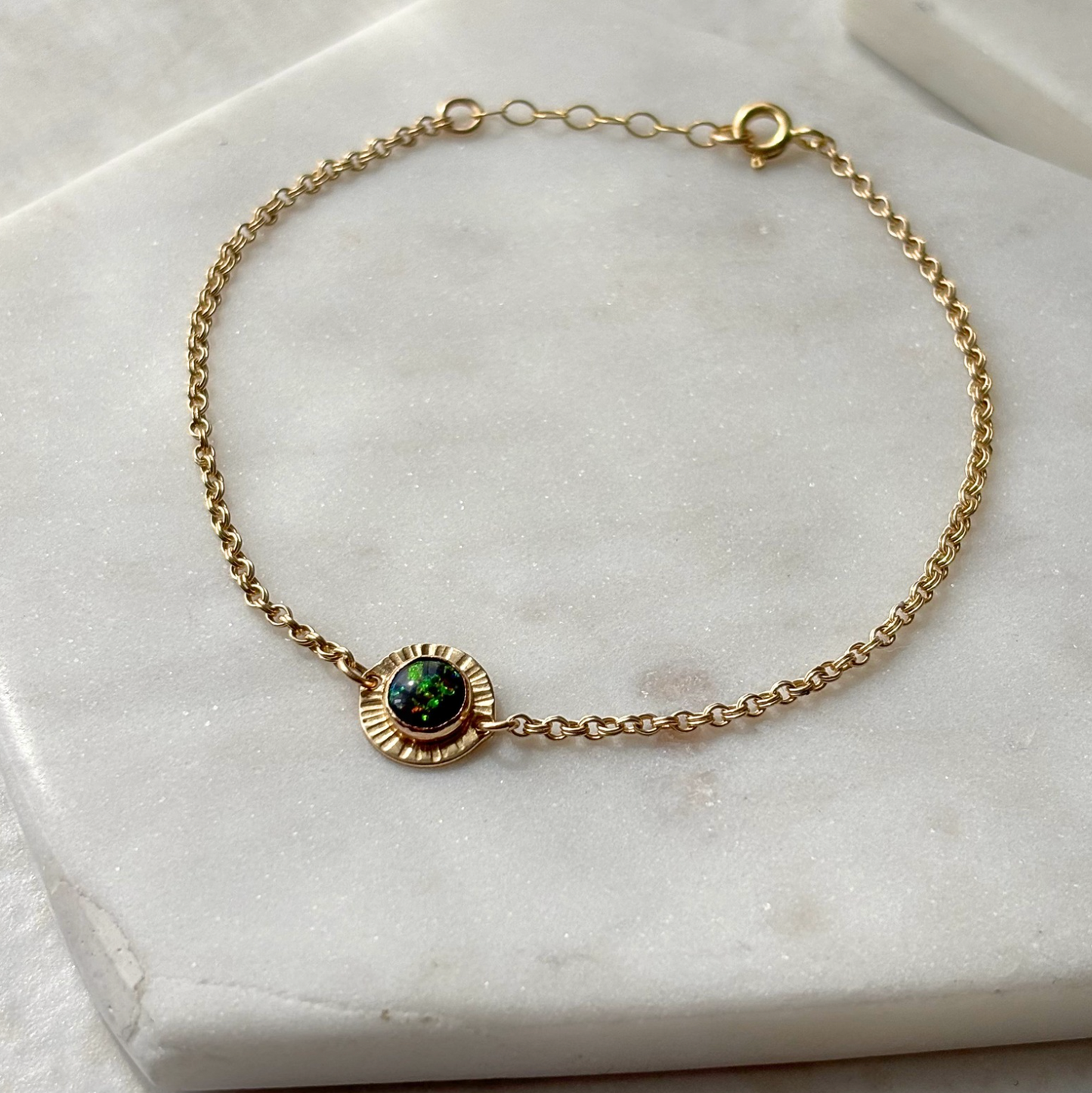 Aura Birthstone Bracelet - Medium