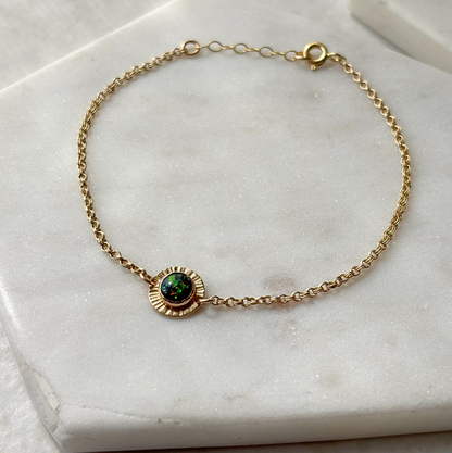 Aura Birthstone Bracelet - Medium