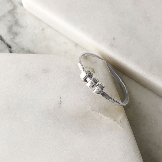 COMFORT RING CLASS / Tues Jan 20th / 6-8pm / Make a Silver Comfort Beaded Ring