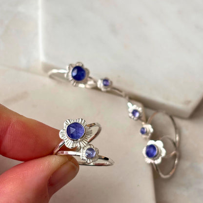 Flower Ring - 14k Gold-fill or Sterling Silver