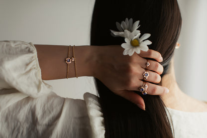 Flower Ring - 14k Gold-fill or Sterling Silver