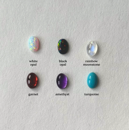 Multi-gemstone Necklace - 14k gold-fill