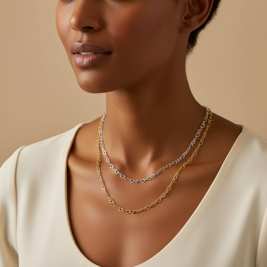 Heart Chain Necklace