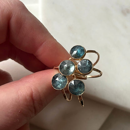 Kyanite Stacking Ring - 14k Gold-fill or Sterling Silver