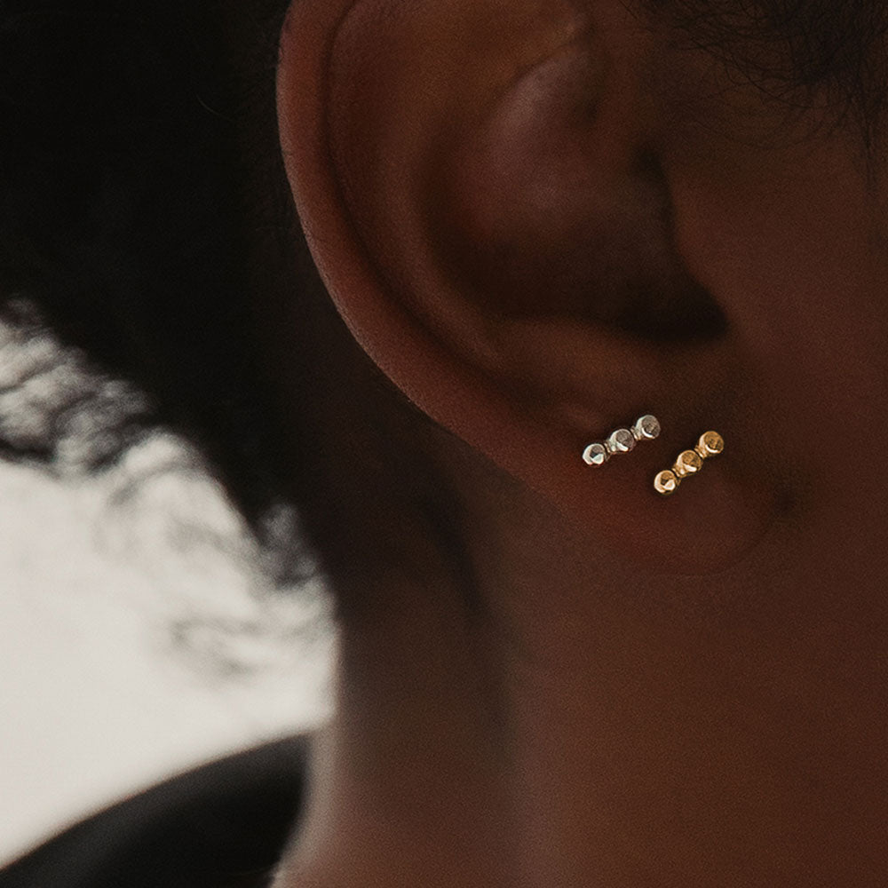 Prism Bar Stud Earrings