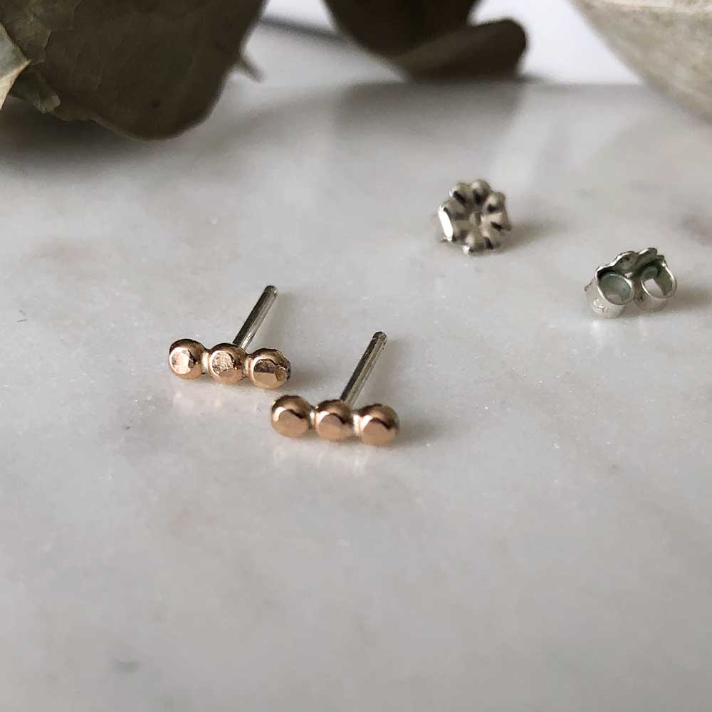 Prism Bar Stud Earrings