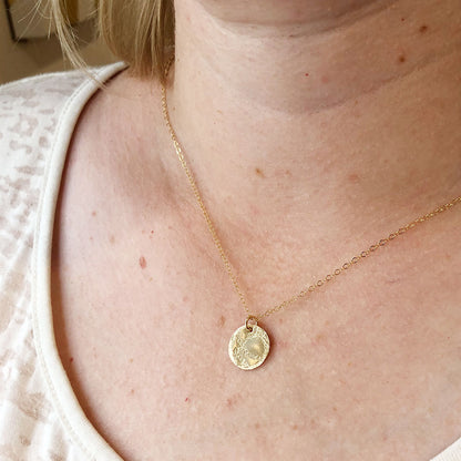 CLEARANCE / Stardust Medallion Necklace