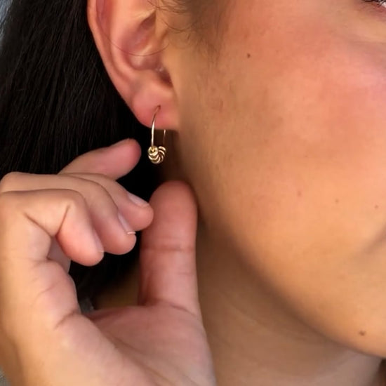 strut jewelry comfort beaded hoop earrings