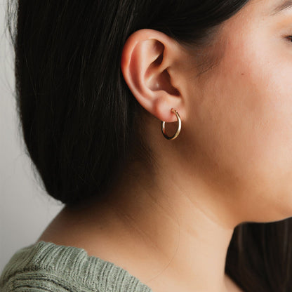 strut jewelry charm hoops medium 14k gold fill