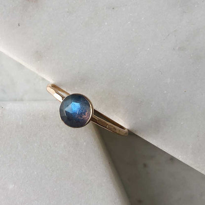 strut jewelry labradorite stacking ring 14k gold fill