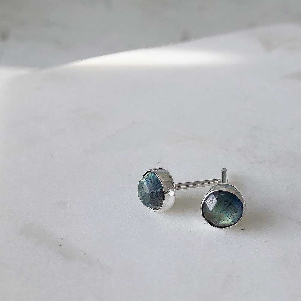 strut jewelry labradorite studs