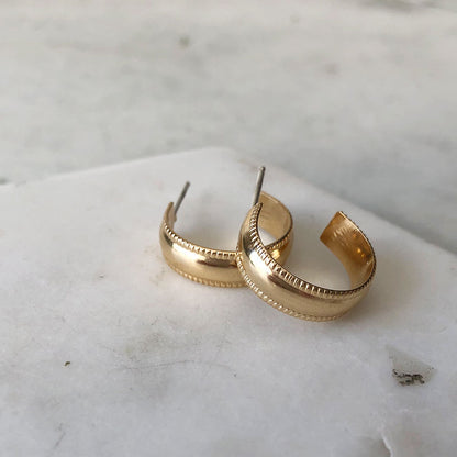 strut jewelry olivia hoops