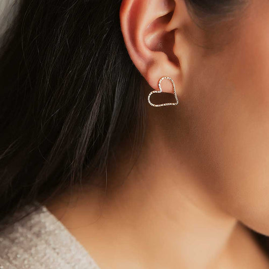 CLEARANCE Open Hearted Earrings