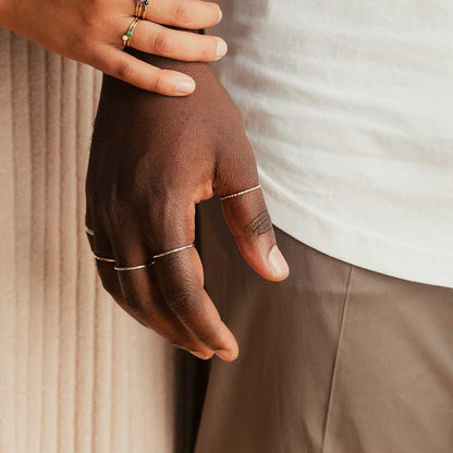 Gold-fill Stacking Ring